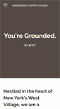 Mobile Screenshot of groundedcoffee.com